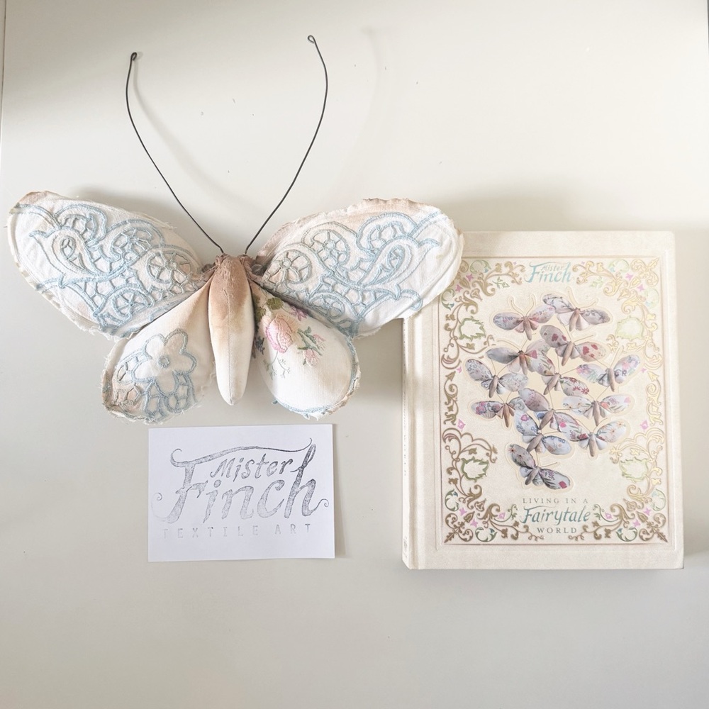Rare! Mister Finch Textile Moth + 1st ED Book